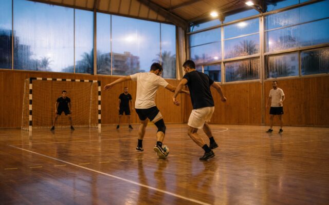 Il calcio a 5 e la stagione al coperto nel Golfo